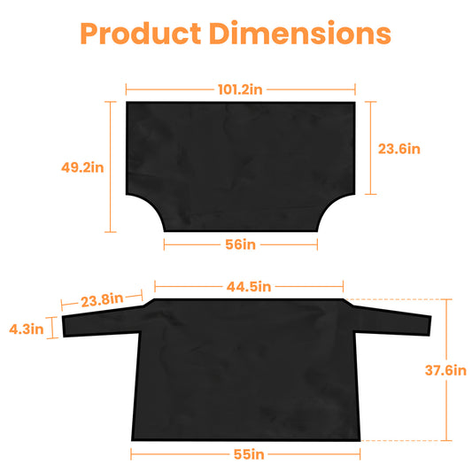 FrostGuard™ Magnetic Windshield Snow Cover (10-Second De-Ice)